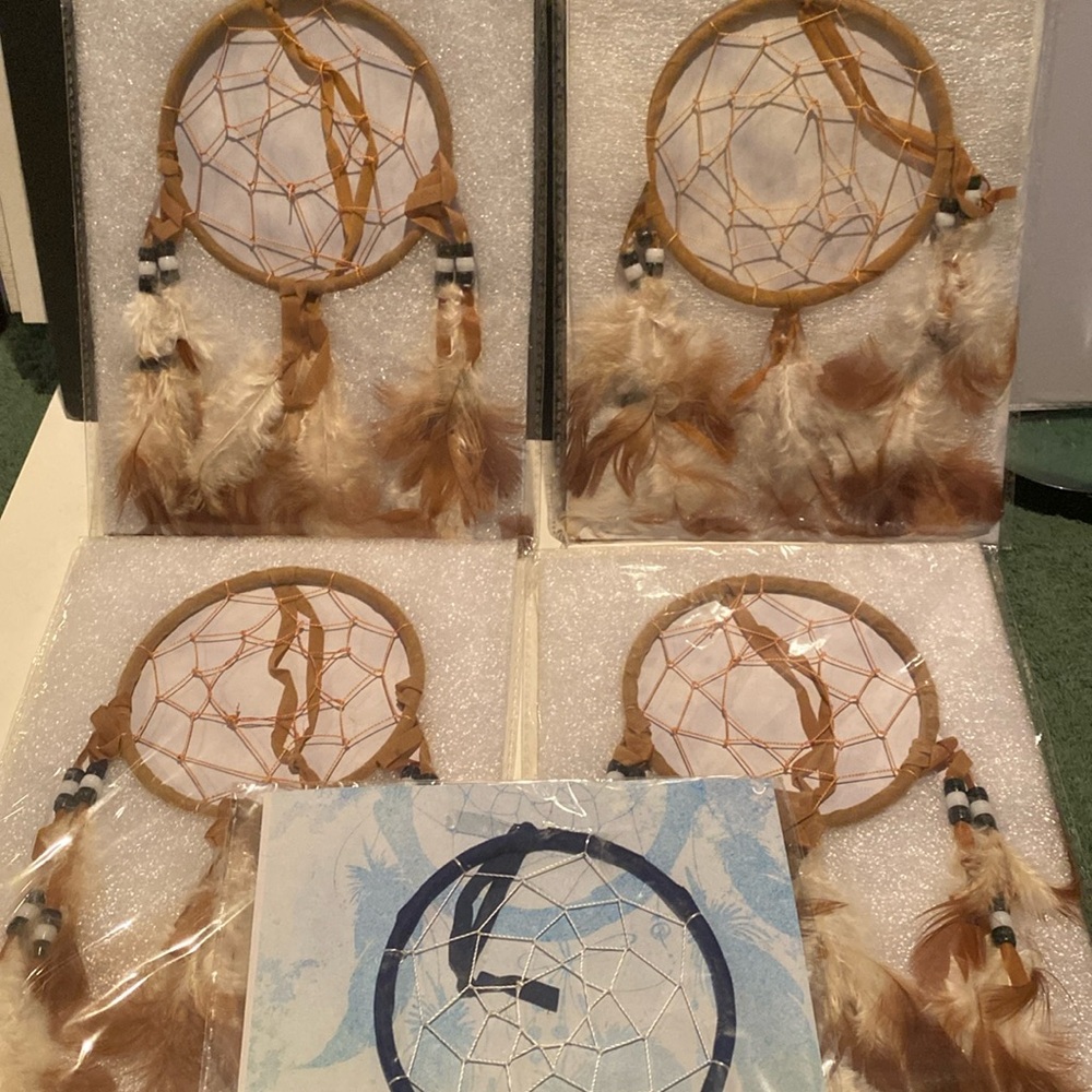 NIP Set of 5 Indian Dream Catchers